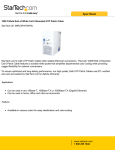 StarTech.com 1000 ft Bulk Roll of White Cat 6 Stranded UTP Patch Cable