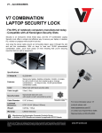 V7 SLC500-8N cable lock