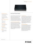 D-Link DSR-500 router