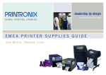 Printronix 4" x 6" Thermal Transfer