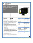 Kensington Snap2™ TFT Privacy Screen 19"/48.3Cm W