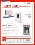 dreamGEAR Pocket Dock