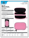 dreamGEAR Neo Fit Sleeve Dual for DSi/DS Lite