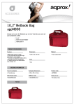 Approx 10.2" Netbook Bag