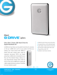 G-Technology G-DRIVE Slim