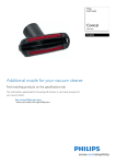 Philips Small vacuum cleaner nozzle FC6022
