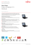 Fujitsu LIFEBOOK P771