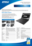 MSI Classic 0016G5-SKU20 notebook