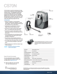 Plantronics CS70N