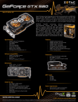 Zotac ZT-50104-10P NVIDIA GeForce GTX 580 3GB graphics card