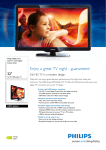 Philips 3000 series LCD TV 32PFL3606H
