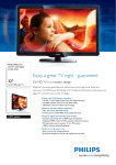 Philips 3000 series 32PFL3606H/12 32" Full HD Black LCD TV