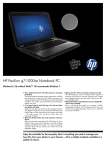 HP Pavilion g7-1000sa