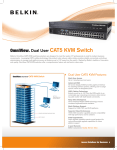 Belkin F1DP232A KVM switch