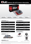 CLUB3D CGAX-56748ZI ATI Radeon HD5670 2GB graphics card