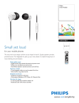 Philips SHE3575BW