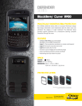 Otterbox BlackBerry Curve 8900 Defender Series Case