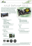 Axle 3D AX-G210/1GSD3P4CDIL NVIDIA GeForce G210 1GB graphics card