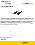 StarTech.com 1394-46-15 firewire cable