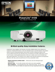 Epson PowerLite 4100