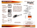 Energizer KCC2BODBP flashlight