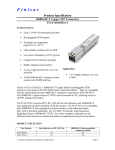 Finisar FCLF-8521-3 network transceiver module