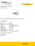 StarTech.com 8in Nylon Cable Ties - Pkg of 1000