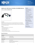 Tripp Lite NetDirector PS/2 Server Interface Unit (B064-Series)