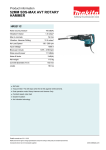 Makita HR5211C rotary hammer