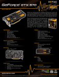 Zotac ZT-50204-10M NVIDIA GeForce GTX 570 1.25GB graphics card
