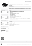 Kensington Faux Suede Tablet PC Sleeve Black - 11.6"/29.46cm