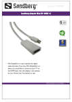 Sandberg Adapter Mini DP>HDMI 1.4