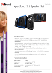Trust XpertTouch 2.1 Speaker Set