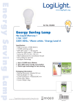 LogiLight ESL004 incandescent lamp