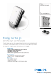 Philips ChargeOn Attachable battery pack DLP2272