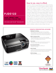 Viewsonic PJD5122 data projector