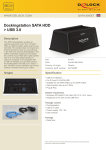 DeLOCK Docking station SATA HDD > USB 3.0