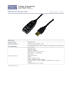 Cables Direct 25m USB 2.0 Active Repeater