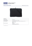 Cables Direct Netbook Sleeve