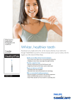 Philips Sonicare HealthyWhite Rechargeable sonic toothbrush HX6711/55