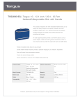 Targus 10 - 12.1" Skin