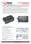 CyberPower BS650ELCD uninterruptible power supply (UPS)