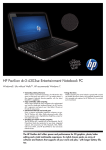 HP Pavilion dv3-4303se