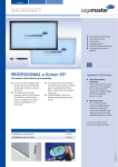 Legamaster 7-191100 touch screen monitor