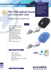 Dacomex Mini Optical Mouse, USB