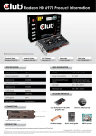CLUB3D CGAX-69748F AMD Radeon HD6970 2GB graphics card