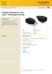 DeLOCK Displayport Adapter