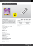 Integral Dual Slot SDXC Card Reader