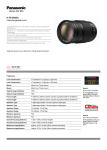 Panasonic H-FS100300 camera lense