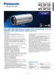 Panasonic WV-SP102E surveillance camera